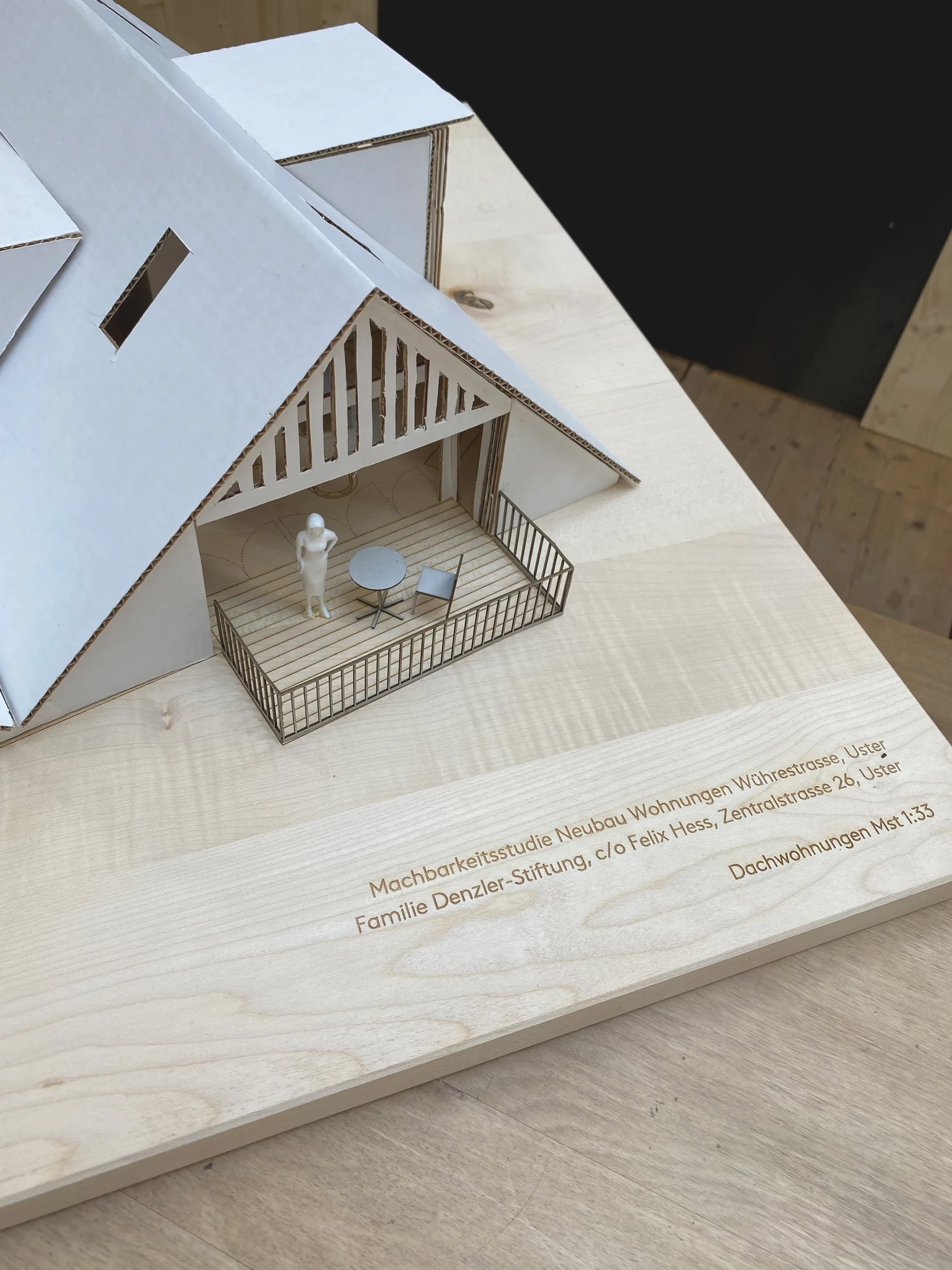 Leistungen, Architektur, Fachplanung, Modell