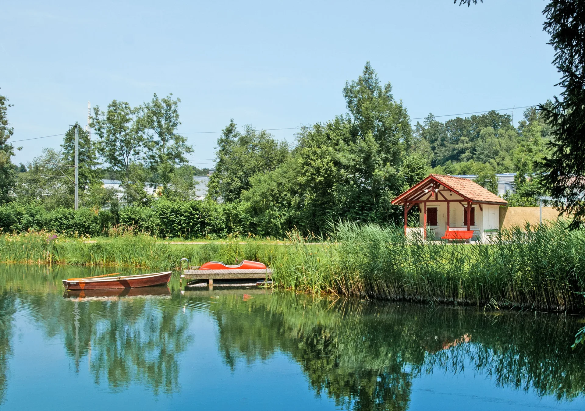 Lieblingsorte im Sommer, Badhaus