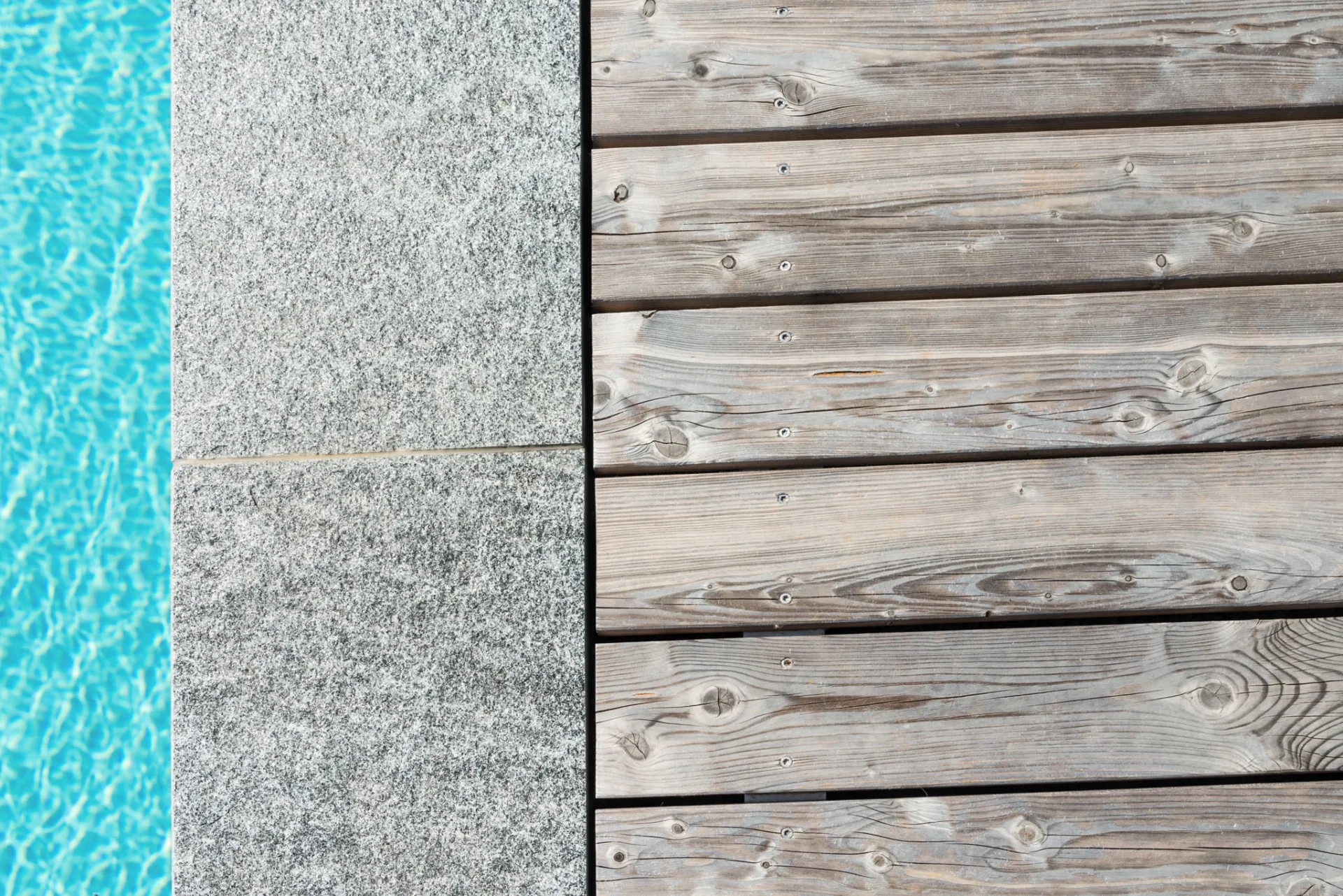 Lieblingsorte im Sommer, Aussendeck und Pool