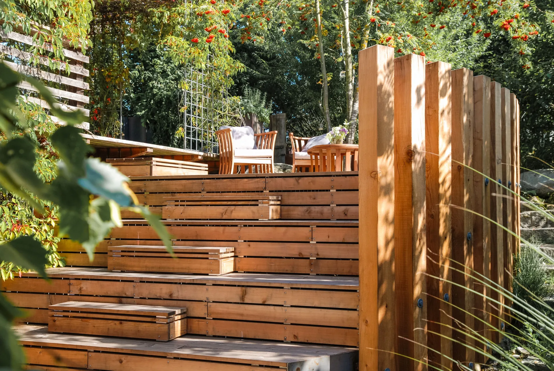 Lieblingsorte im Sommer, Aussendeck