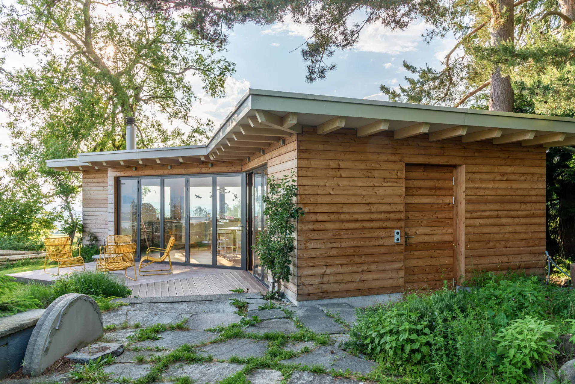 Lieblingsorte im Sommer, Gartenhaus