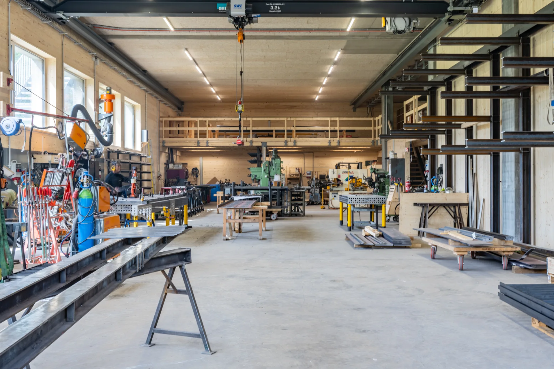 Werk- und Lagerhalle Würzacher, Saland