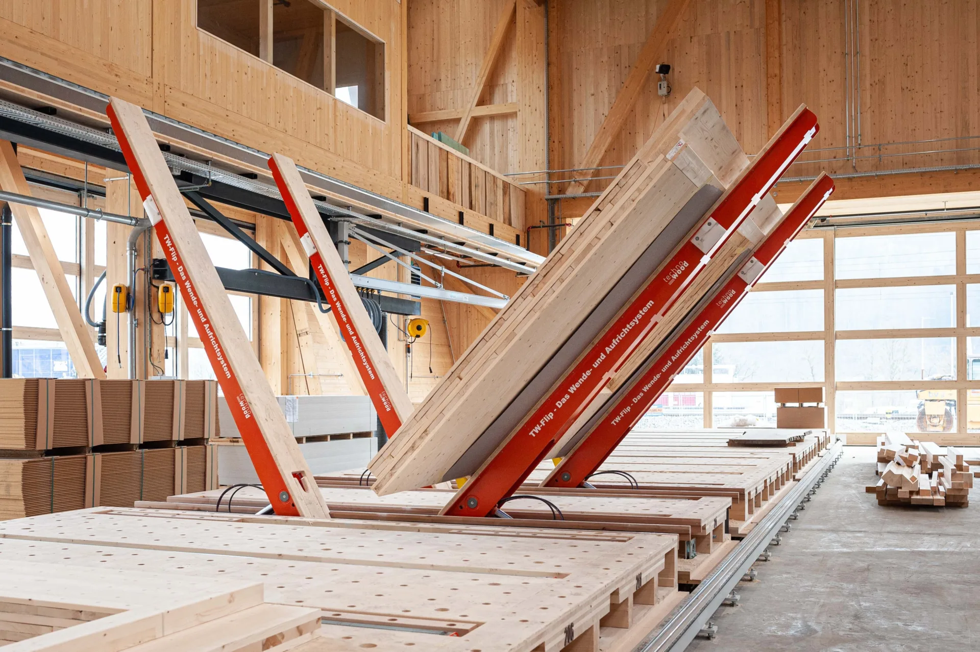 Techno Wood, Werkhalle Frauwis, Saland