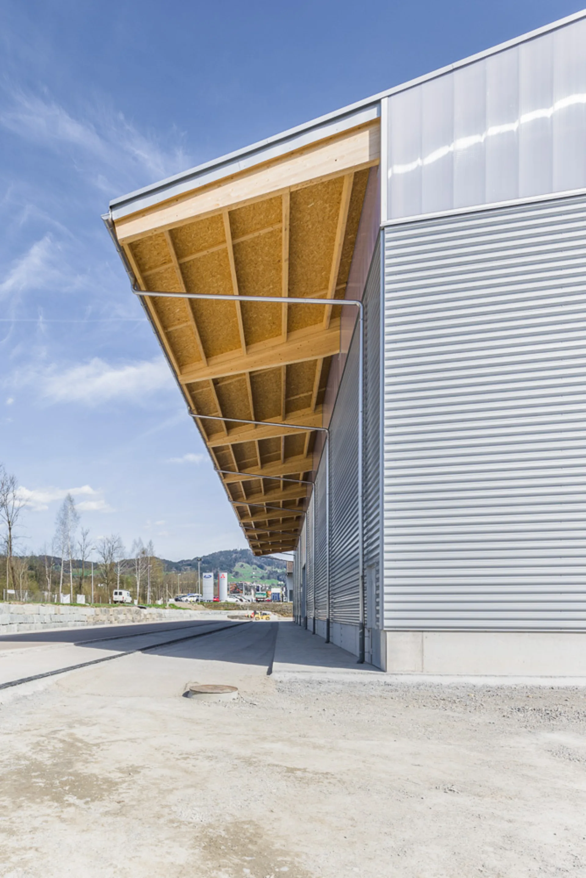 Neubau Halle, Hinwil