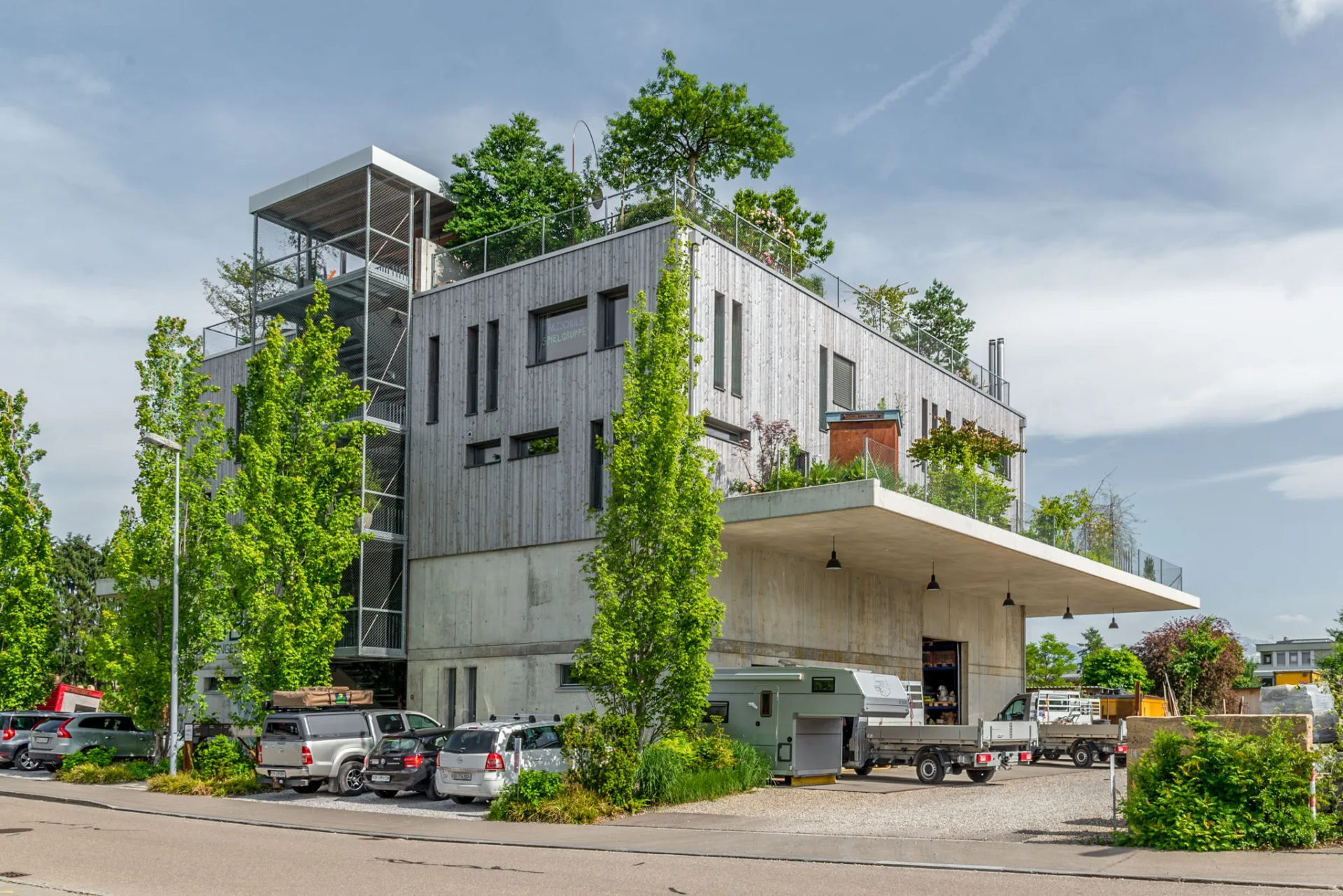 Neubau Gewerbehaus, Bubikon