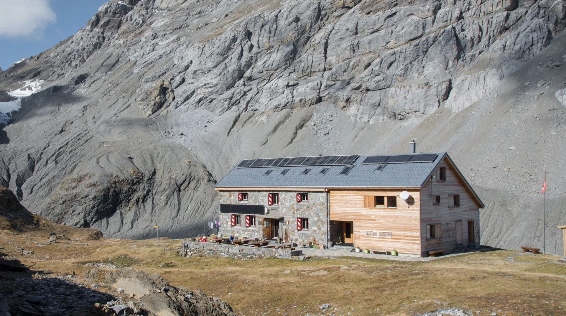Umbau Claridenhuette, Glarus